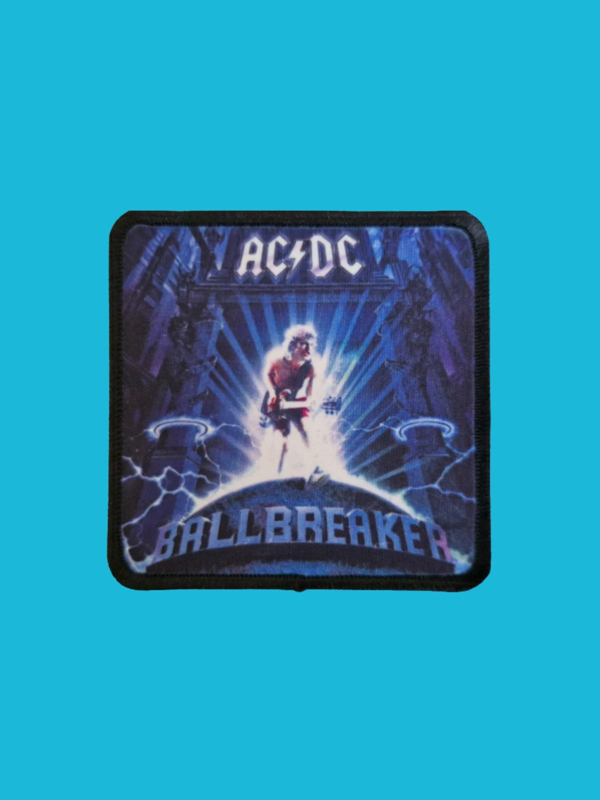Patch AC/DC - Ballbreaker - Imprimé - Carré de 7,5 x 7,5 centimètres